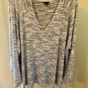 Light Weight Hooded Sweater - Plus Size